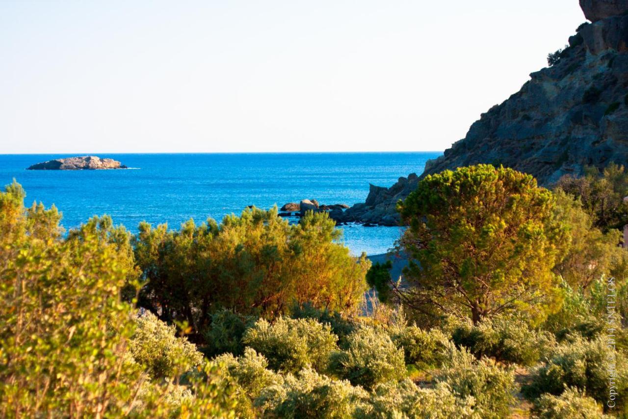 Stefanos Apartments Agia Fotia  Luaran gambar